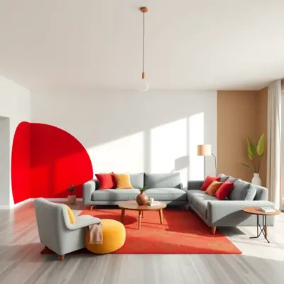 Interior space AI Rendering, created using RenderAI